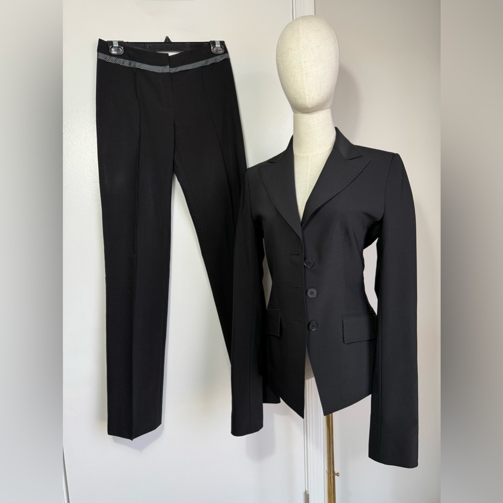 Bgn Studio Women’s Office Wear Classic Black Suit Size 4